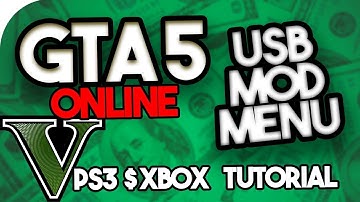 GTA 5 Online mod menu, TUTORIAL Install USB Mod Menu Works On All Consoles! | November 2017!