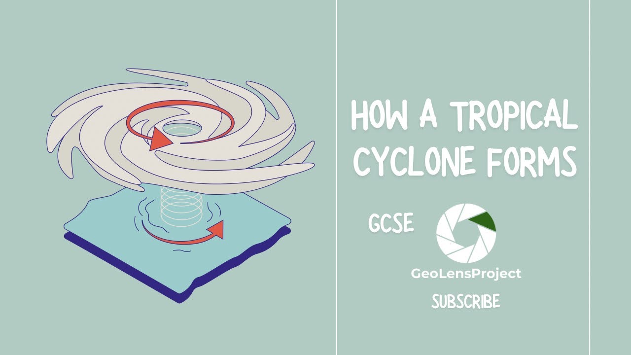 GCSE Geography: How a tropical cyclone is formed. - YouTube