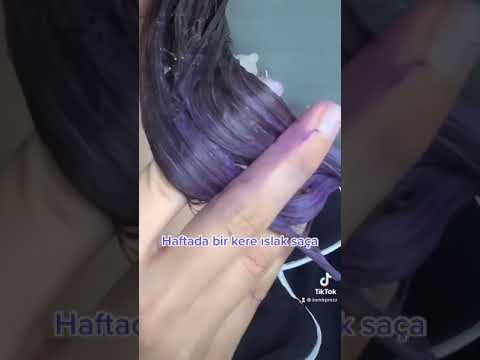 Video: Bənövşəyi şampun narıncı saçları düzəldəcəkmi?