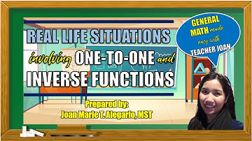 Applications of Inverse Functions | General Mathematics
