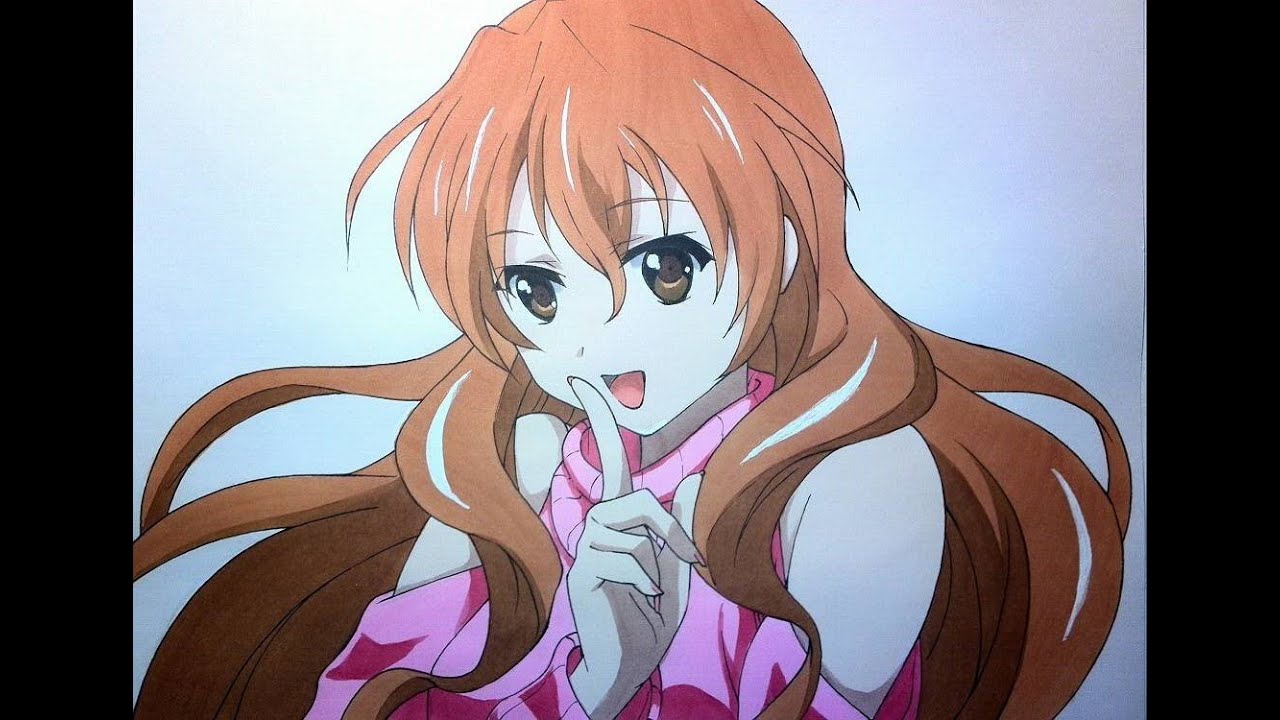 ゴールデンタイムの加賀香子を手書きで描いてみた Kōko Kaga Of Golden Time Was Drawn Youtube