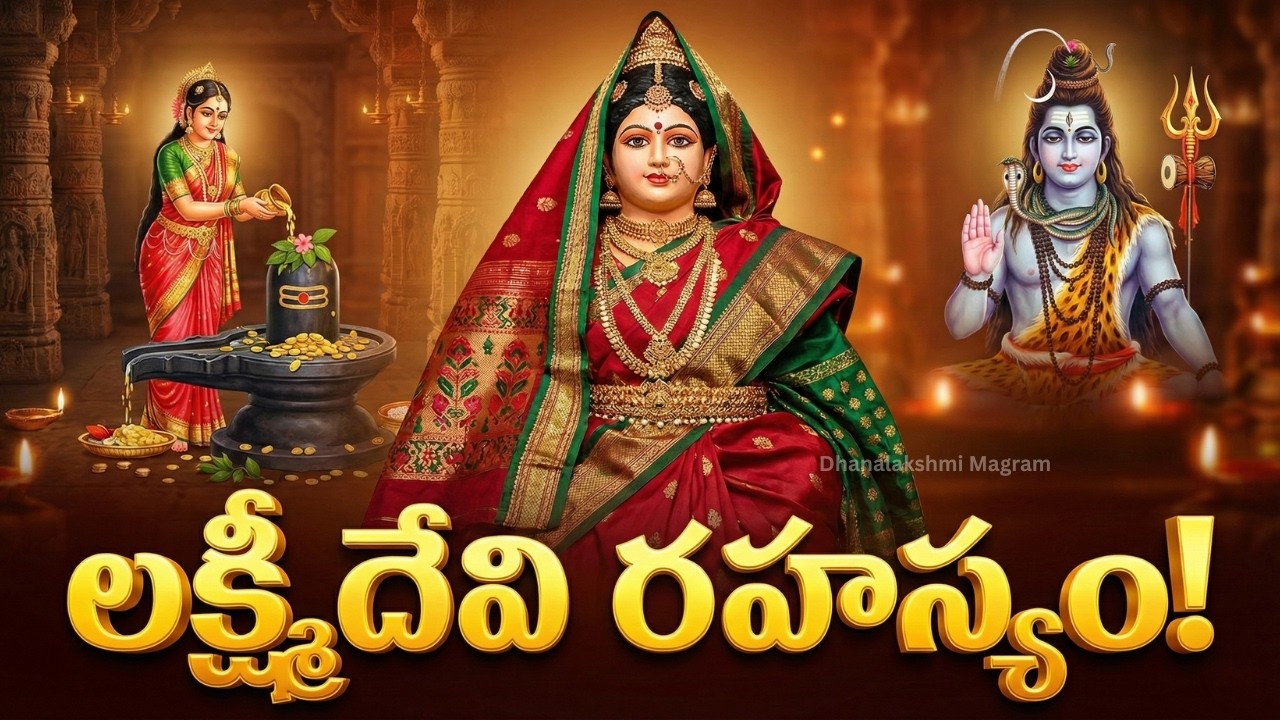 లక్ష్మీ దేవి శివుడిని ఎందుకు పూజిస్తుంది? సంపద రహస్యాన్ని శివుడి ద్వారా తెలుసుకోండి!