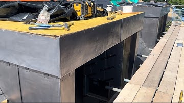 Installeren van loodwerk op 3 grote dakkapellen. (Fase 2).