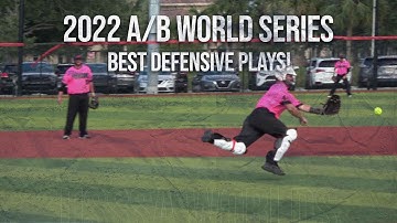 Best Defensive Plays from the A/B 2022 USSSA Worlds!