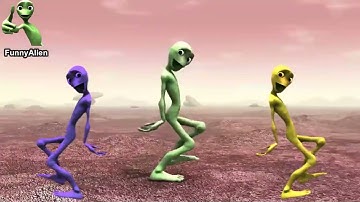 Dame Tu Cosita | Funny Alien3 Dancing Animation | Green Alien Animation #shorts #dametucosita #alien