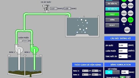 Hướng dẫn lập trình bơm luân phiên cấp nước Tia portal và PLC S71200