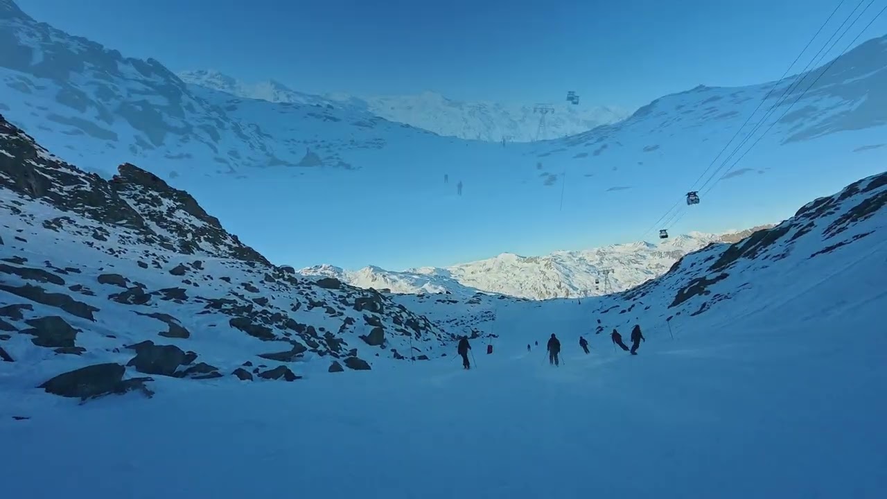 Val Thorens Ski Tour (Skithrough) 2026 Episode I - Its hard to breathe out here :)