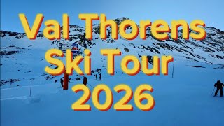 Val Thorens  🇫🇷 Ski Tour (Skithrough) 2026 Episode I - I hope i can breathe out here :)