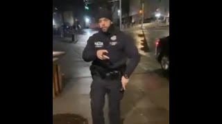 NYPD Harasses civilian