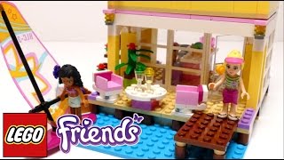 LEGO Friends 41037 Stephanie's Beach House - Lego Fun Bricks - YouTube