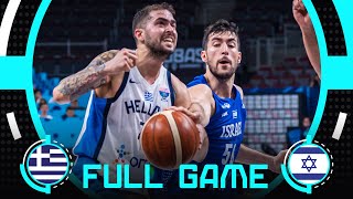 Round of 16 | Greece v Israel | Full Basketball Game | FIBA EuroBasket 2025