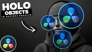How To Add HOLOGRAPHIC OBJECTS In Davinci Resolve