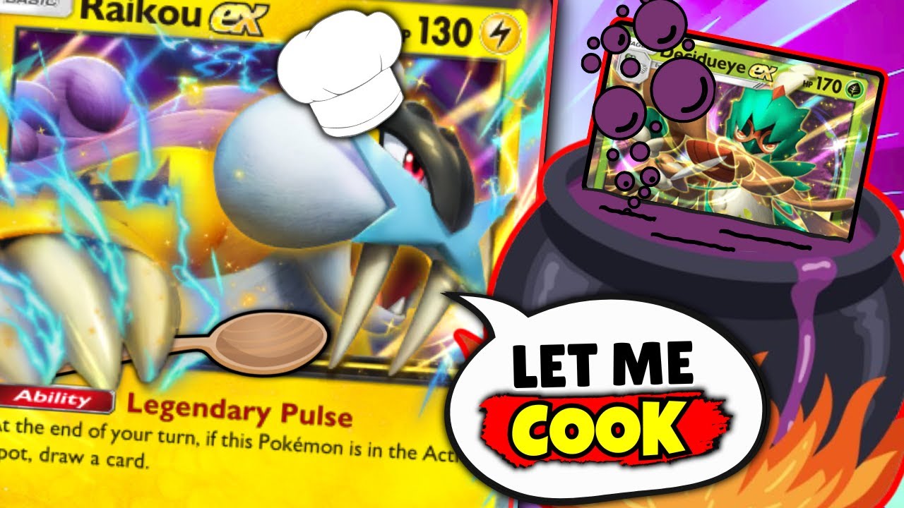 NO ONE EXPECT THIS RAIKOU EX BIG BRAIN DECK | Pokemon TCG Pocket