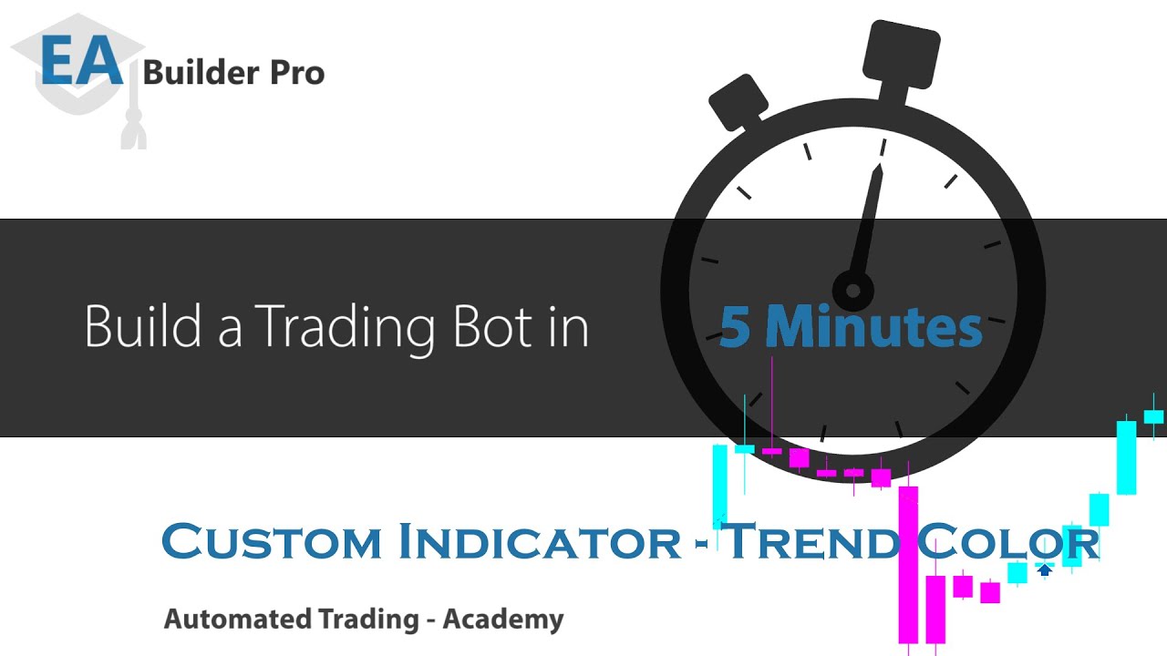 Build a Trading Bot Fast & Easy - Custom indicator Color - YouTube