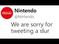 That time Nintendo tweeted a SLUR