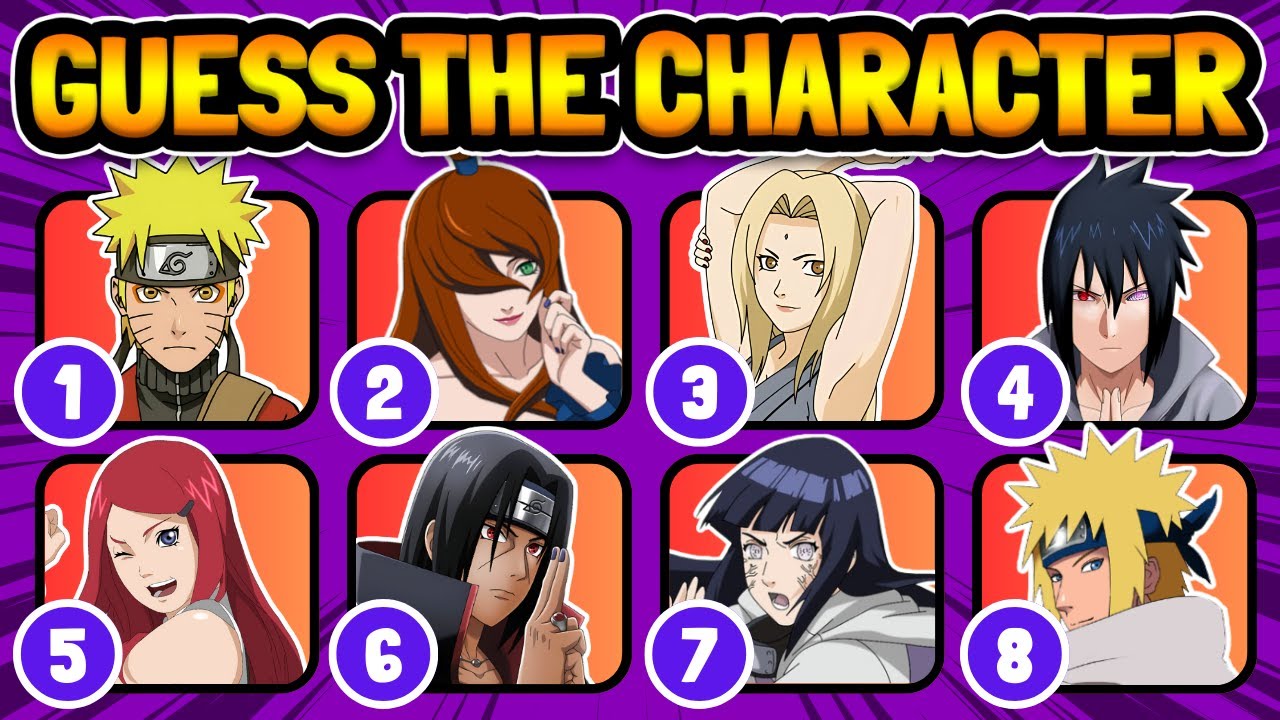 Only True Fans Can Name All Naruto Characters! 🦊🍥