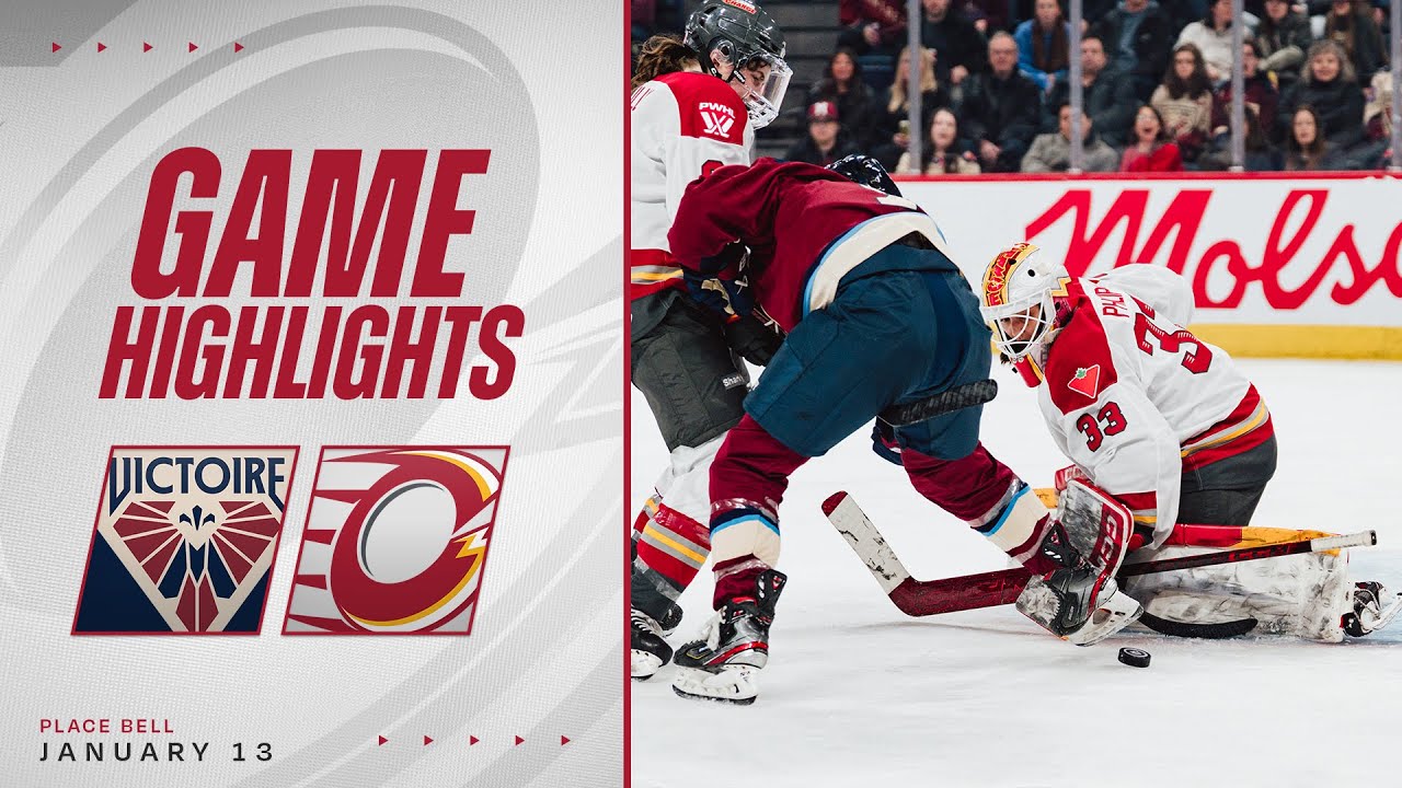 PWHL Highlights | Ottawa Charge at Montreal Victoire | Jan 13, 2026