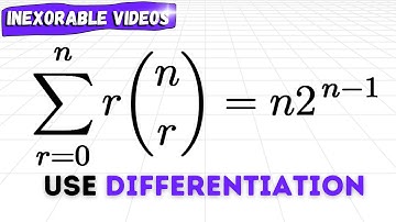 Find a Closed Form for this Summation (Using Differentiation!)