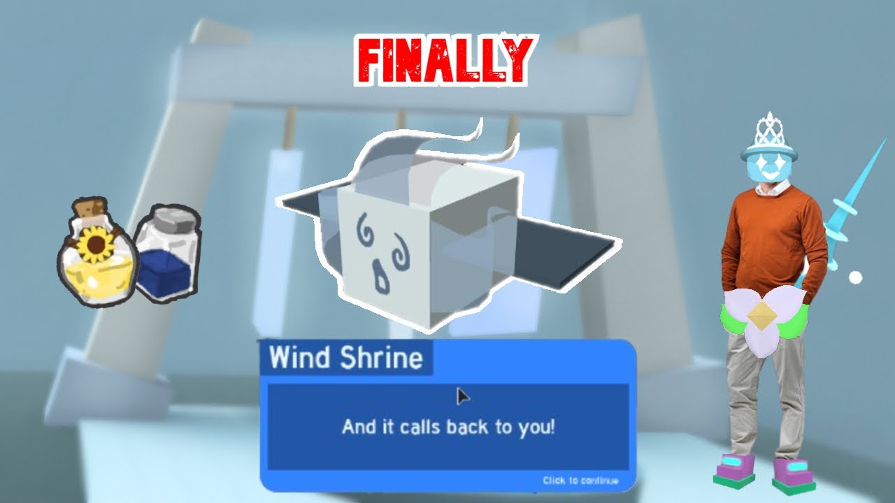 Obtaining WINDY BEE took AGES and my resources...