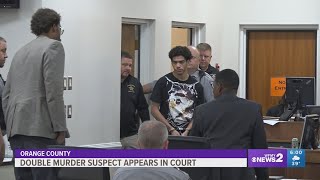 Orange County double murder suspect makes first court appearance