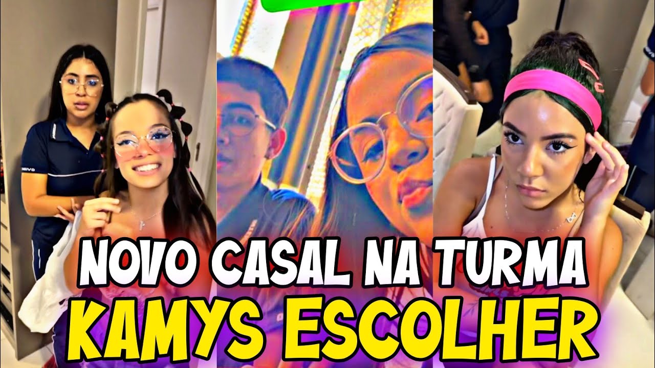 NOVO CASAL NA TURMA?😱KAMYLINHA FEZ ISSO COM A TURMA 😬TODOS FICOU CHOCADOS 😲