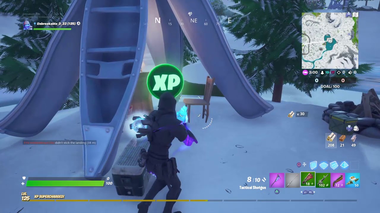 Fortnite winter lodge YouTube