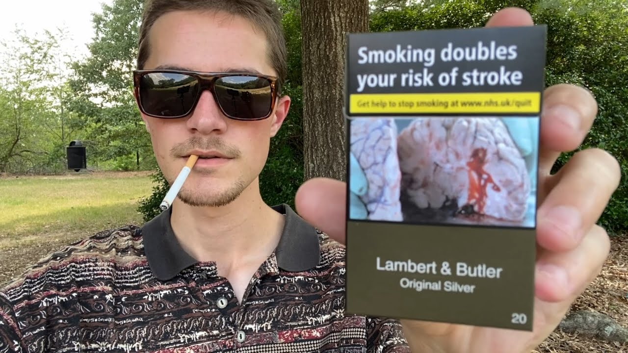 cigarettes similar to lambert and butler silver Smoking a Cigarette from the UK for the First Time