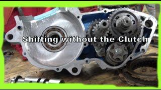 Dirtbike: Shifting without the clutch