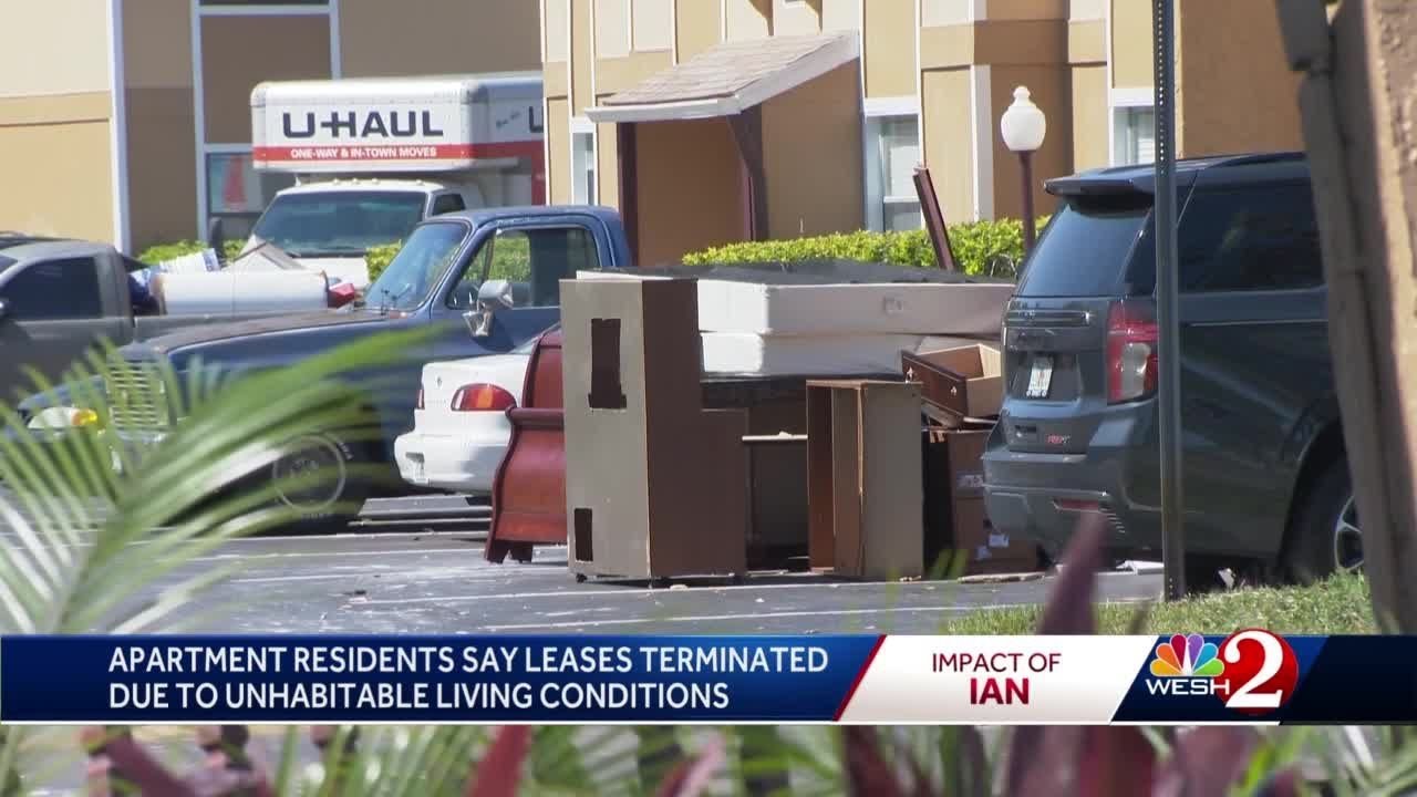 Daytona Beach apartment residents say leases terminated due to