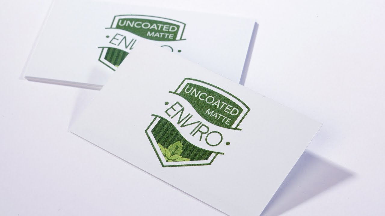 14pt Uncoated Matte Card Stock