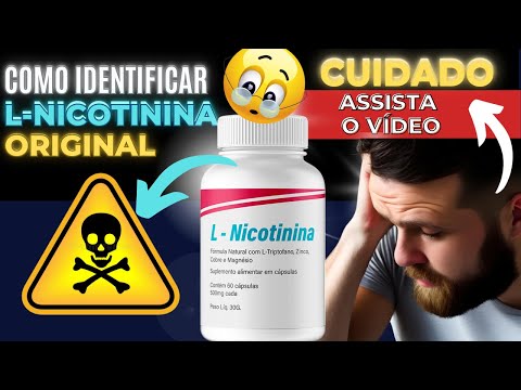 L-NICOTININA Resultados 🚨| (ALERTA)  ✅ L Nicotinina Site Oficial l Nicotinina l Nicotinina Anvisa