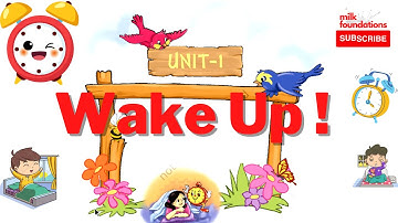 Class 4 English Chapter 1 Wake Up In Hindi | Word Meaning, Explanation, Question Answer & Exercise