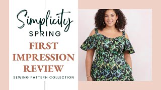Review: Simplicity 2024 Spring Sewing Patterns
