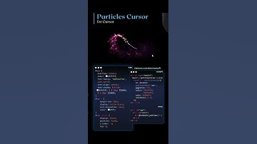 Particles Cursor For Cursor #coding #developer #programmer #html #css #shorts #ytshorts