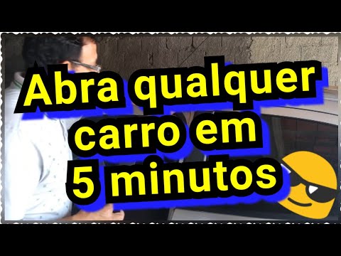 Vídeo: Quanto custa para destrancar a porta do carro?