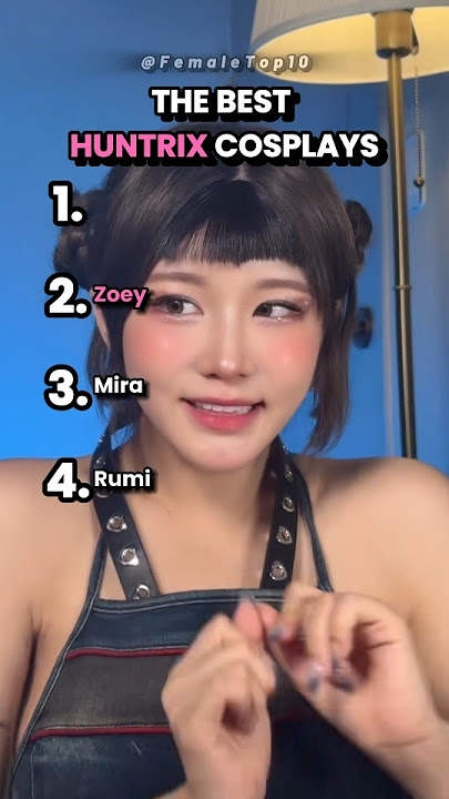 THE BEST HUNTRIX COSPLAYS  #golden #huntrix #kpopdemonhunters #