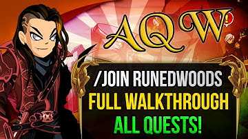 =AQW= /Join Runedwoods FULL Walkthrough! (Za