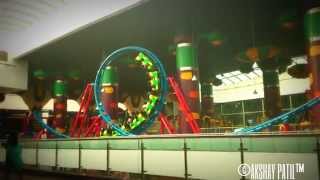 indoor roller coaster infiniti mall malad