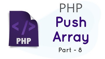 Array_Push PHP in English Part 8