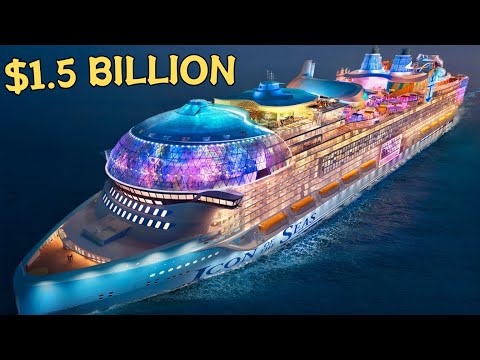 Video: Allure of the Seas cruiseskip utendørs dekksområder