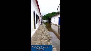 Passeio de canoa na Mare cheia Paraty-RJ. (Tbt 9 de Abril 2020)