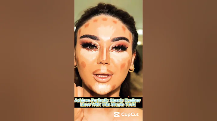💄💋Achieve Perfectly Steady Eyeliner Lines with This Simple Trick!💋💄#shortsfeed #shorts #eyeliner