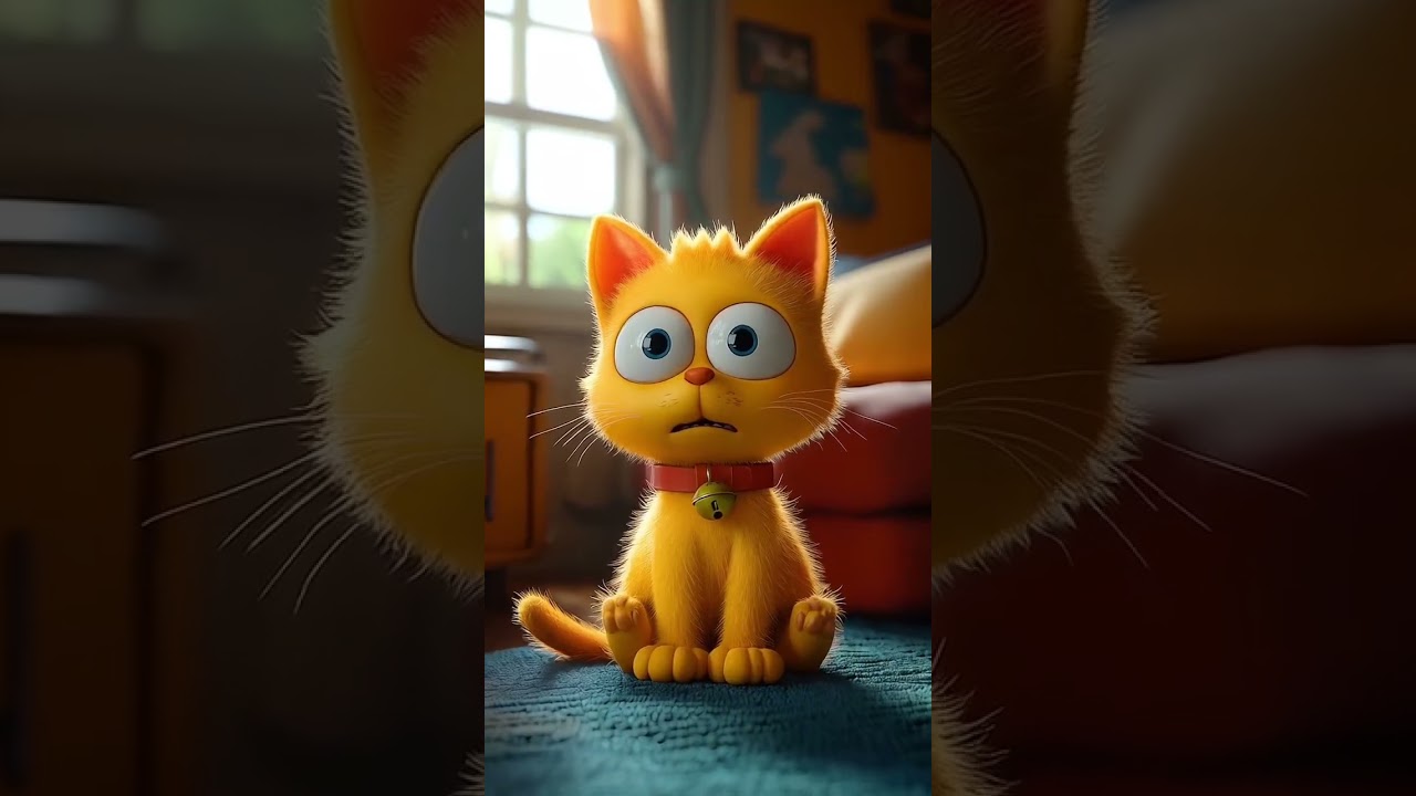 A magical kiss – and the kitten turns! 😻✨  