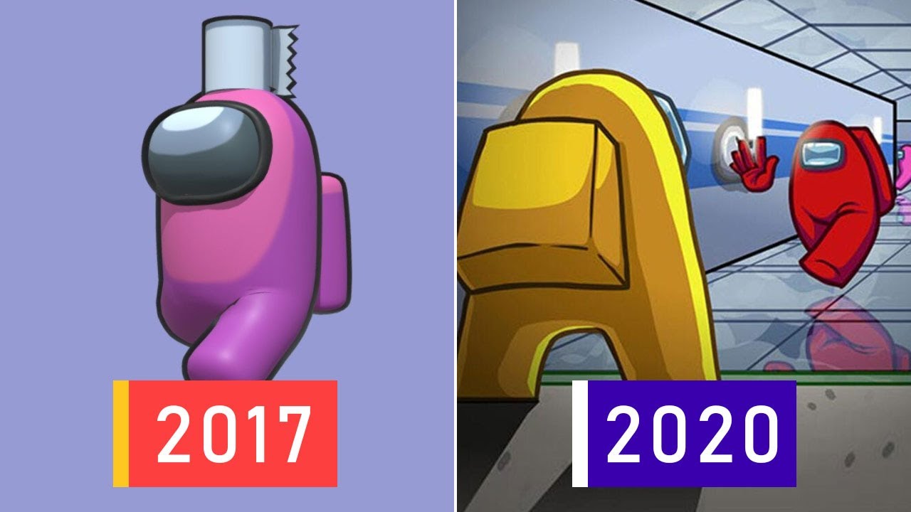 Evolution of Among Us 2017-2020 - YouTube