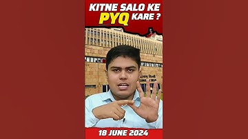 Kitne PYQ kare ? 🏆| IIT JEE | Snehit Mishra | JEE 2025 | JEE 2026 🔥 | #iit #jee2025