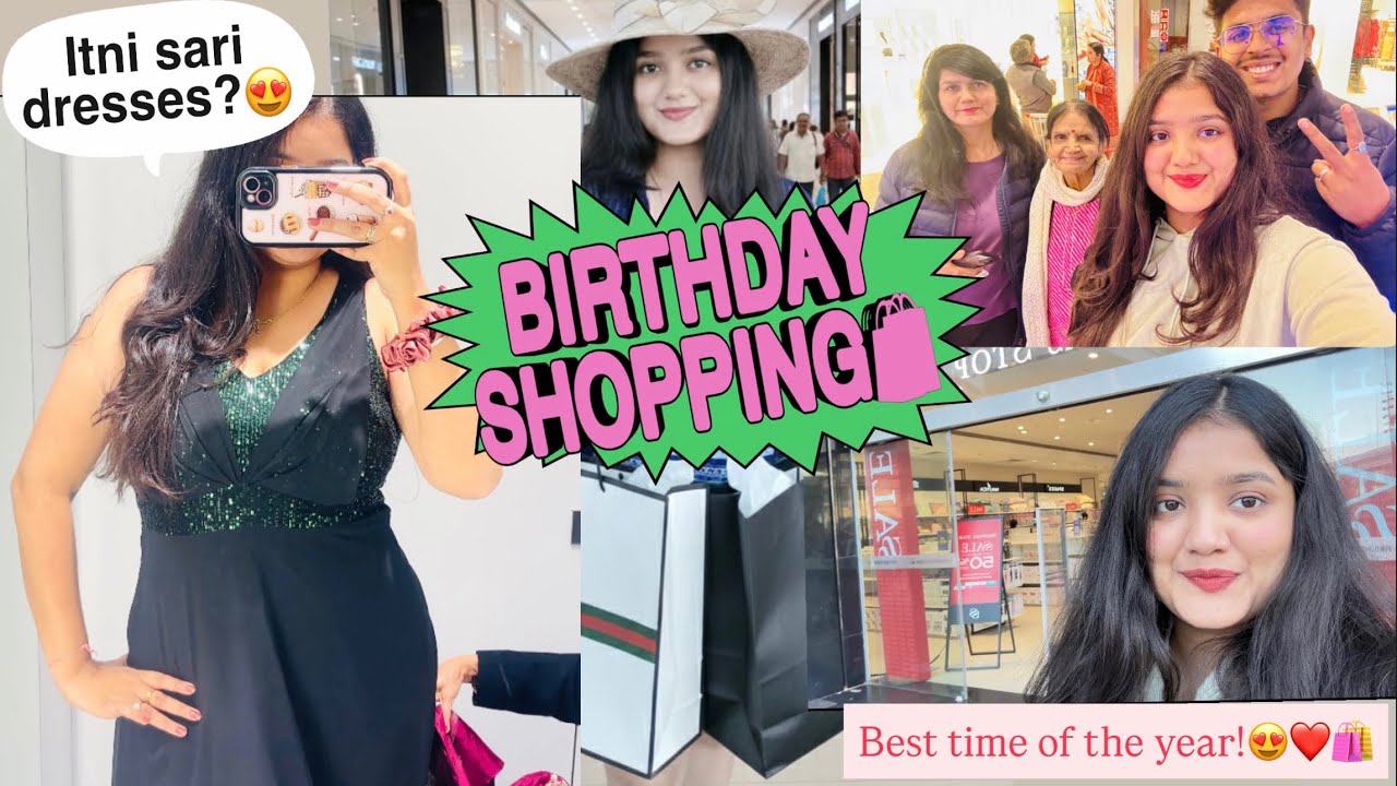 🫂💕Birthday Shopping🛍️👗||