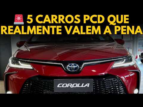 5 CARROS PCD COM DESCONTO QUE VALEM A PENA INVESTIR EM 2025