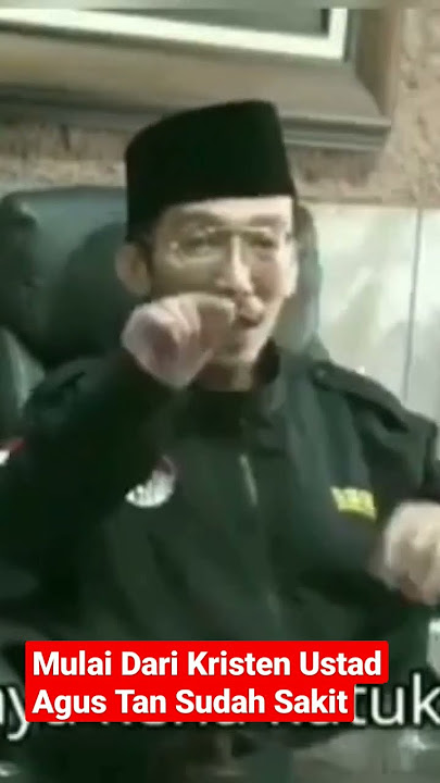 Ustad Agus Tan Masih Belum Bertobat Menghina Tuhan Yesus