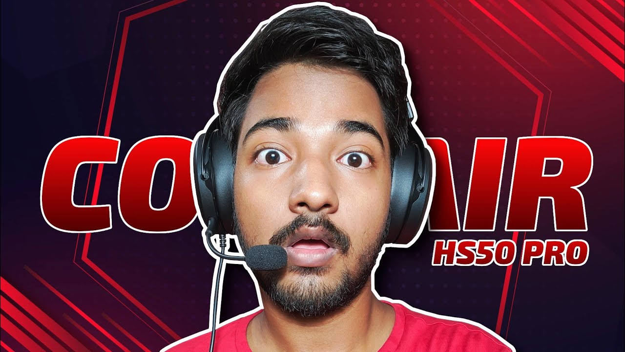CORSAIR HS50 PRO GAMING HEADSET UNBOXING IN HINDI | BEST GAMING HEADSET UNDER 5000 | SHIVAM PLAYS