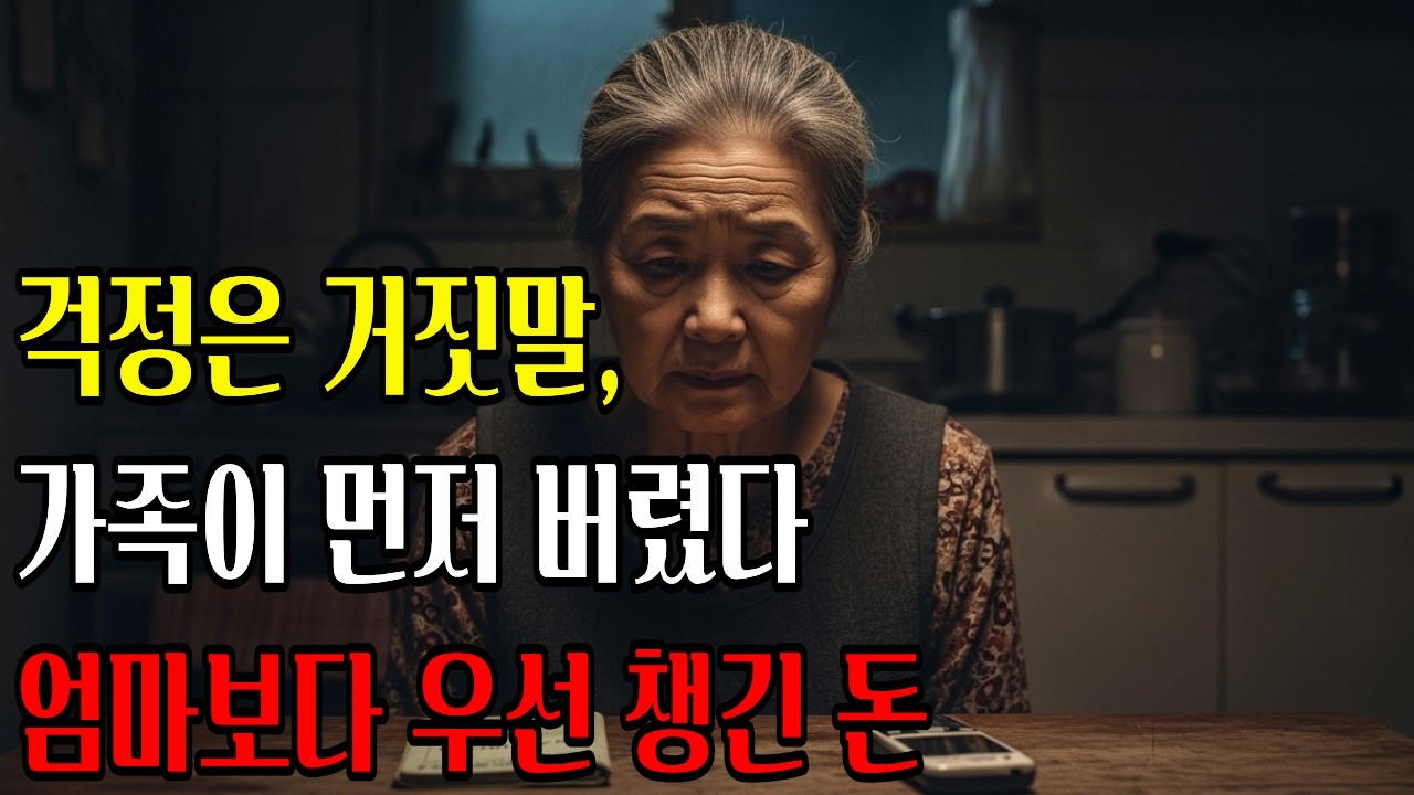 “치매 걸린 척” 했더니… 며느리가 내 통장부터 뒤졌습니다 | 노후사연 | 고부갈등 | 가족반전